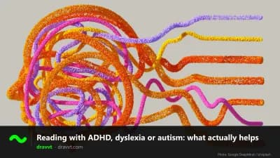 Reading with ADHD, dyslexia or autism: what actually helps