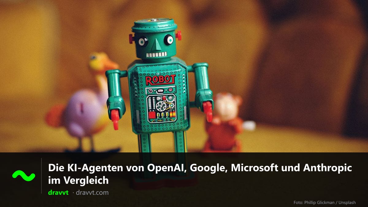 Die KI-Agenten von OpenAI, Google, Microsoft und Anthropic im Vergleich
