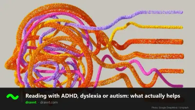 Reading with ADHD, dyslexia or autism: what actually helps